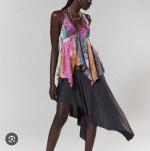 Urban Outfitters Silence + Noise Luisa Halter Top Size XS